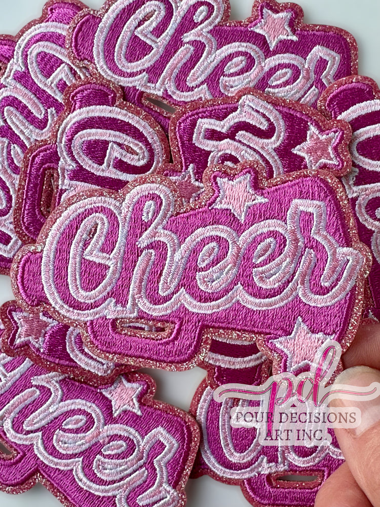 Cheer Glitter Patch©️