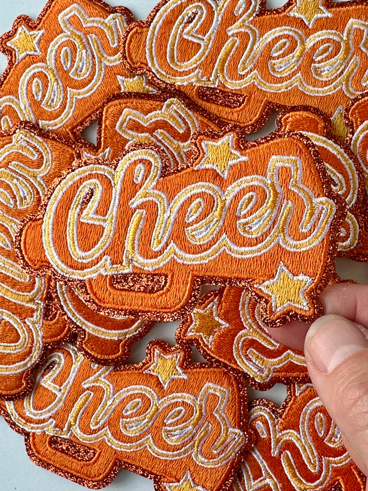 Cheer Glitter Patch©️