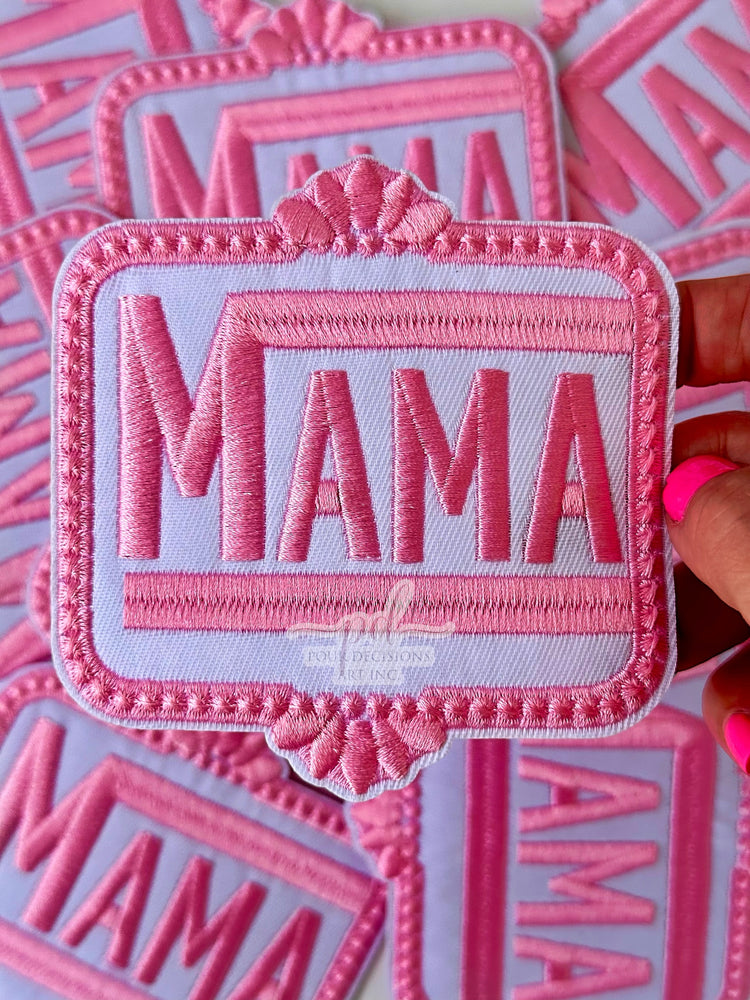 Large pink mama patch