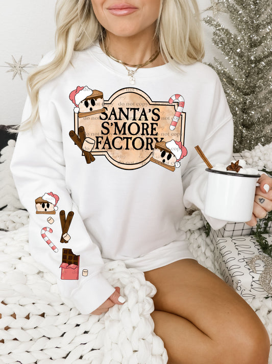 Santa’s S’more Factory DTF and Sleeve