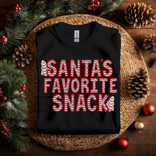 Santa’s favorite snack DTF