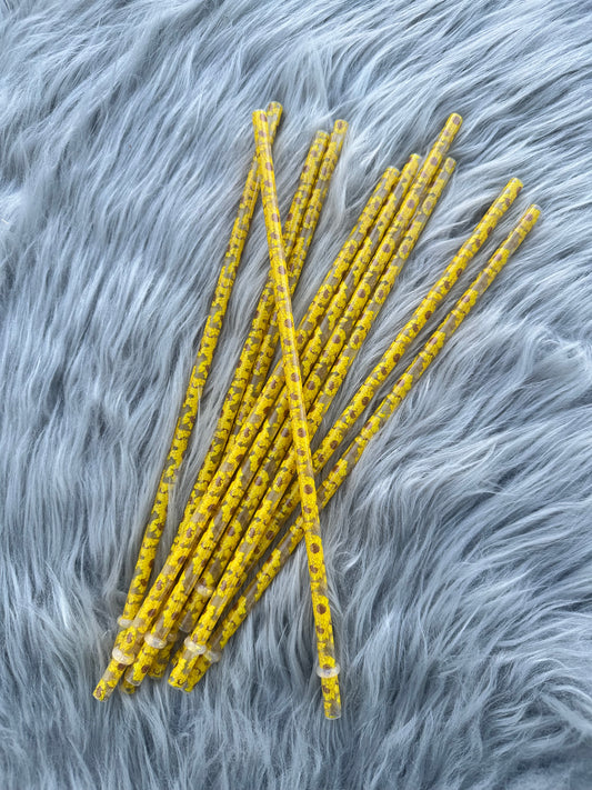 Sunflower Reusable Straws