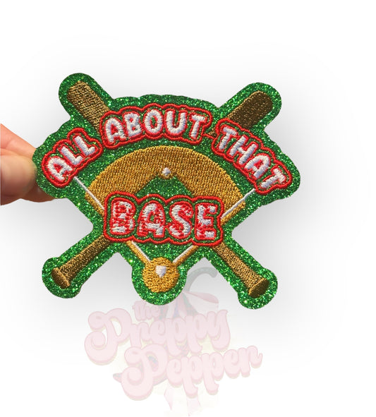 All About That Base Glitter Patch