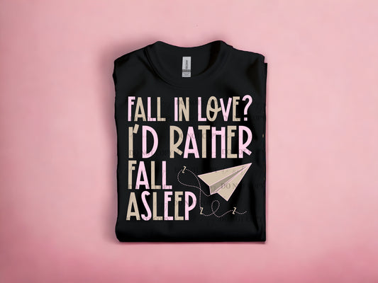 Fall asleep not love DTF