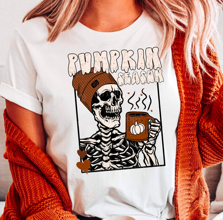 Pumpkin Spice Skellie DTF