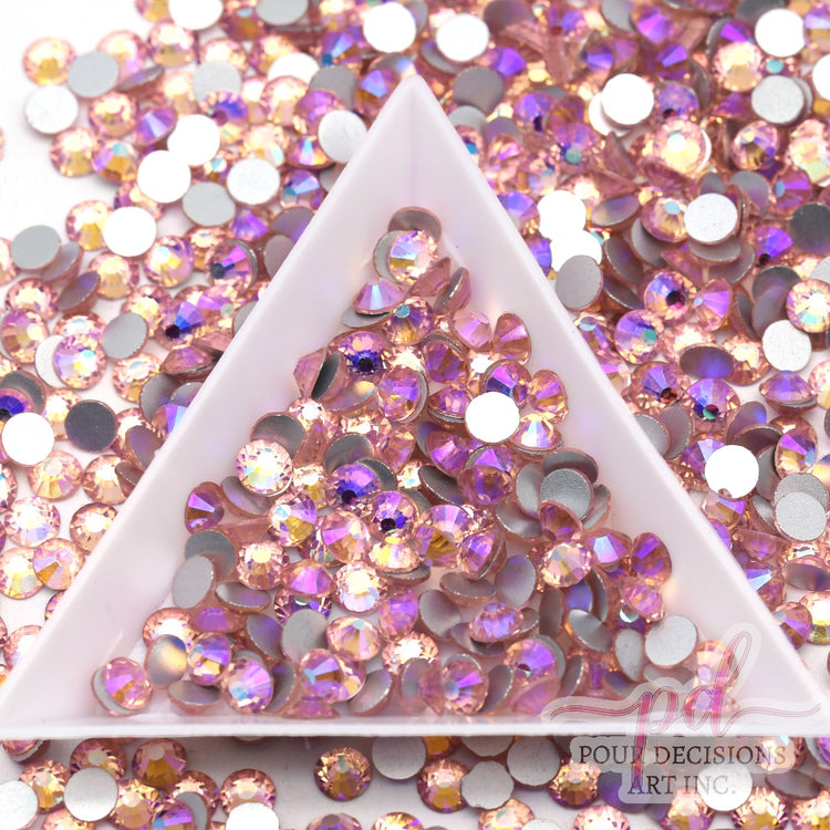 SS30 Light Rose AB Rhinestones