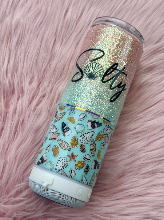 Salty 20oz Bluetooth speaker tumbler