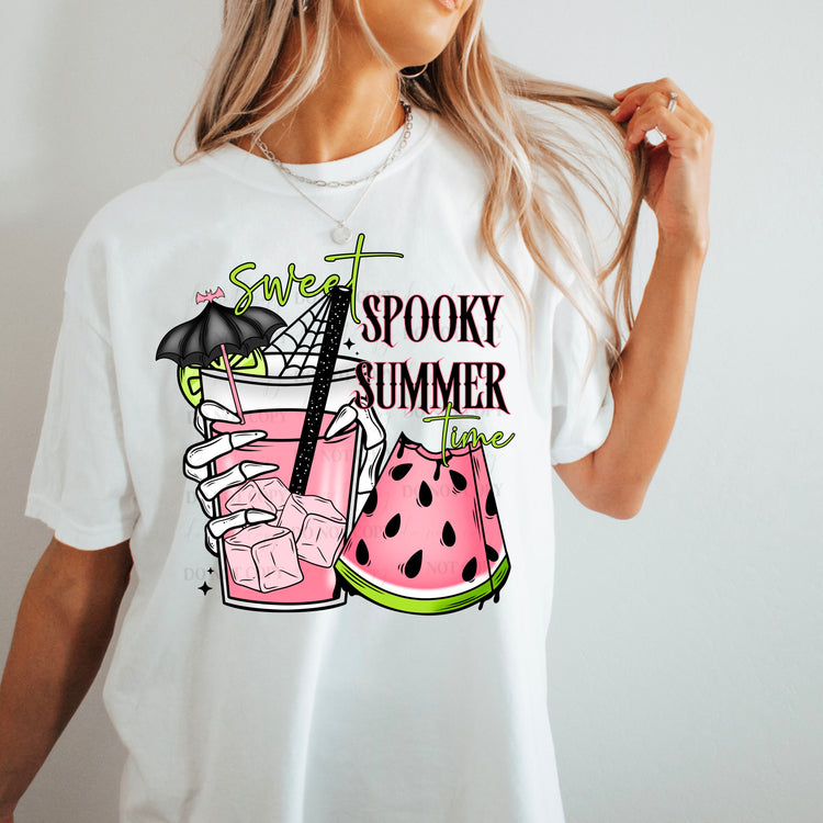 Sweet spooky summer time DTF